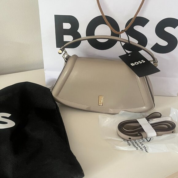 BOSS - ARIELL M - shoulder Bag in Grained soft leather - Brand new - Picture 3 of 7